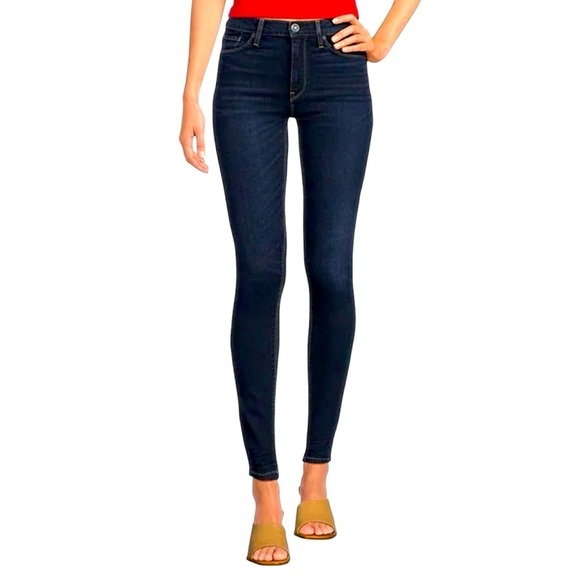 Hudson Barbara high waisted ankle length skinny jeans size 27 - Picture 1 of 10